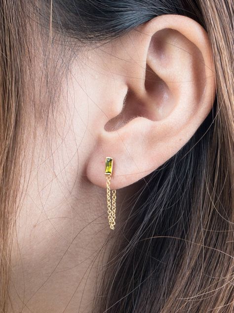 Multiple Earrings, Gold Diamond Earrings Studs, Gold Diamond Studs, Fine Silver Jewelry, Jewelry Stone, Mismatched Earrings, Earrings Ear, Leaf Jewelry, Minimal Jewelry