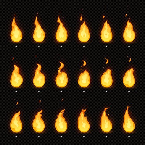 Fire Animation, Learn Animation, Vector Animation, Retro Arcade Games, Flash Animation, Flame Tattoos, Frame Download, Fire Flames, Frame By Frame Animation