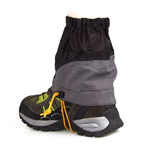 WINOMO Hiking Gaiters Waterproof Outdoor Walking Climbing... https://www.amazon.co.uk/dp/B075P3DLL5/ref=cm_sw_r_pi_dp_U_x_skkIAb0RC7HTG Hiking Gaiters, Camping Wear, Leg Gaiters, Boat Safety, Hiking Shoe, Climbing Shoes, Light Weight Shoes, Shoe Covers, Adjustable Legs