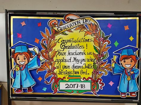 A blog about art & craft ideas for kids and school projects. Graduation Bulletin Board, Class Board Decoration, Graduation Boards, Art Craft Ideas, School Board Decoration, Bulletin Board Ideas, Craft Ideas For Kids, Bulletin Board Decor, Signature Ideas