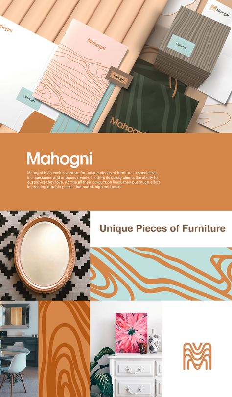 Color Palette For Furniture, Exclusive Color Palette, Furniture Store Branding, Furniture Branding Design, Furniture Logo Design Brand Identity, Art Store Logo, Bold Brand Identity, Furniture Brand Logo, Furniture Brand Identity