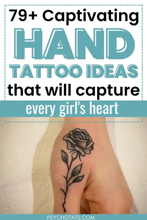 Hand Tattoos For Girls Simple Tattoos For Girls, Hand Written Tattoos, Simple Girl Tattoos, Hand Tattoo Ideas, Thumb Tattoos, Hand Tattoos For Girls, Tattoos For Girls, Stylish Tattoo, Writing Tattoos