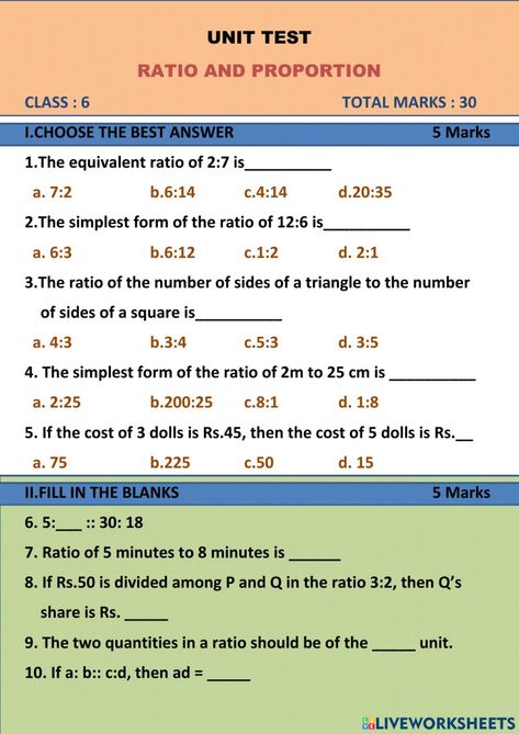 Ratio And Proportion Worksheets, Ratio And Proportion, Proportions Worksheet, American Odyssey, Ratios And Proportions, 2nd Grade Spelling, Face Study, Grade Spelling, Spelling Lists