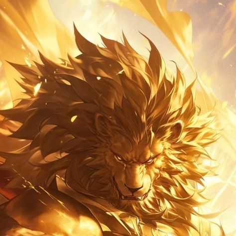 Lion Warrior, Wallpaper Top, Comic Boards, Golden Lions, Superhero Art, Mythical Creatures, Animal Art, Phoenix, Lion