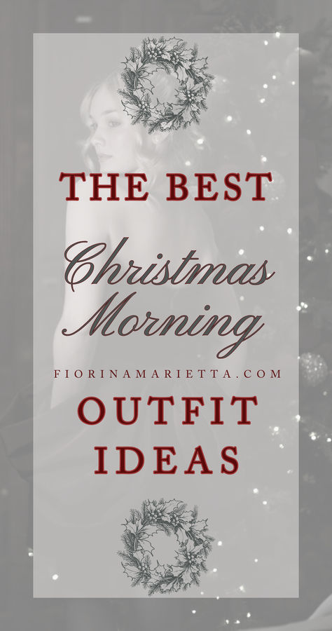 I AM SO HAPPY I found the perfect outfit toi wear on christmas morning and also was able to find matching christmas pajamas for the whole family to wear. Luxury Christmas Pajamas, Cozy Christmas Morning Outfit, Casual Christmas Morning Outfit, Christmas At Home Outfit, Christmas Morning Outfit Women, Christmas Morning Aesthetic, Mrs Claus Outfit, Christmas Day Outfits, Christmas Morning Outfit