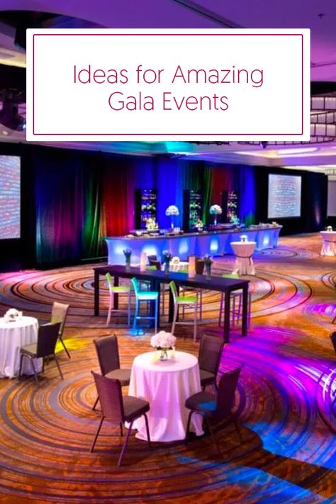 Non Profit Gala Themes, Fun Banquet Ideas, Spring Gala Themes For School, Art Gala Ideas, Gala Planning Checklist, Formal Fundraiser Themes, Interactive Gala Ideas, Gala Dinner Ideas Events, Gala Party Ideas Event Planning