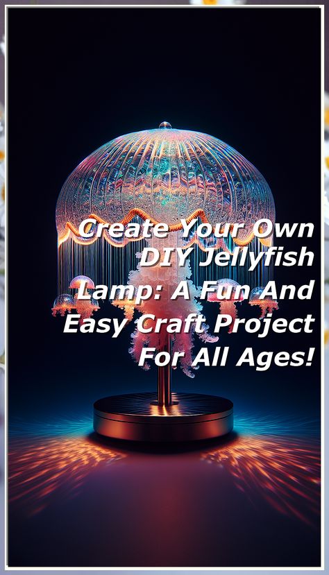 Transform your space with a mesmerizing DIY jellyfish lamp! This fun and easy craft project is perfect for all ages, allowing you to unleash your creativity while adding a unique touch to your decor. Follow our step-by-step guide to create a stunning jellyfish lamp that glows beautifully in any room. Gather your materials and dive into this exciting DIY adventure today! Illuminate your home with your very own jellyfish masterpiece! Diy Jellyfish, Jellyfish Lamp, Mood Lamps, Creative Tutorials, Easy Craft Projects, Ocean Themes, Jellyfish, Create Your Own, Led Lights