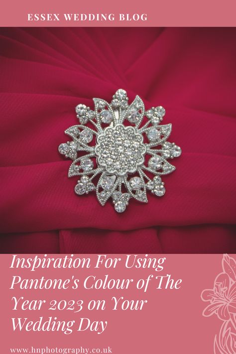 Pantone have recently announced their Colour of the Year for 2023 and this year, they have continued with their standard format of one colour. Here we share with you just a few ideas on how you can use Viva Magenta as inspiration for your wedding day colour palette. Magenta Wedding Theme, Colour Of The Year 2023, Colour 2023, Pantone Wedding Colors, Pantone Wedding, Magenta Wedding, Bridal Party Outfit, Wedding Colour, Viva Magenta