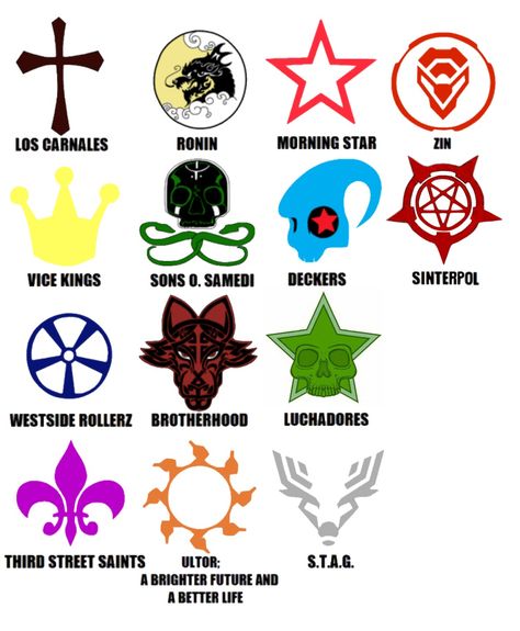 All Logo, Saints Row, The Row, Art Reference, ? Logo