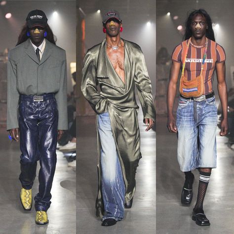 Outlander Magazine (@StreetFashion01) on X Martine Rose Runway, Streetwear Runway, Martine Rose, Fashion Inspiration Design, Celebrity Look, Outlander, High Fashion, Lookbook, Fashion Week