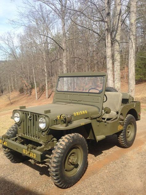 #Jeep #JeepWillys #JeepLife #Military #JeepMilitary #Willys Army Jeep, Cj Jeep, Military Jeep, Classic Jeeps, Vintage Jeep, Willys Mb, Hors Route, Old Jeep, Jeep Cj5