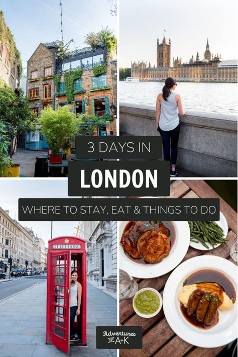 3 Days in London | London Guide | London Itinerary | United Kingdom | London Travel | Things to do London #London 4 Days In London, 3 Days In London, London Must See, London 2022, London Streets, Uk Trip, London Itinerary, London Guide, London Vacation