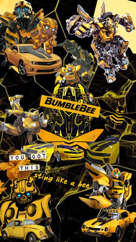 Bumblebee Wallpaper, Sting Like A Bee, Transformers Bumblebee, Transformers Art, Phone Themes, Cool Wallpaper, Bumble Bee, Cute Wallpapers, Transformers