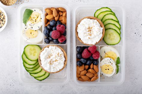 Beginners Guide to Weekly Meal Prep | 310 Nutrition Packed Snacks, Meal Prep Snacks, Protein Lunch, Low Carb Meal, Balanced Breakfast, Low Carb Lunch, Vegetarian Snacks, Healthy Work Snacks, Gluten Free Snacks