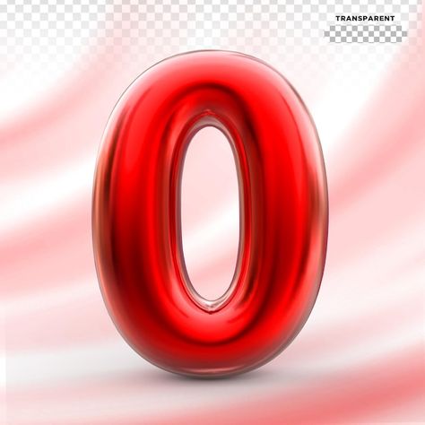 Number 0, Frame Clipart, 3d Render, Ruby Red, Graphic Resources, Alphabet, Ruby, Celestial Bodies, Clip Art