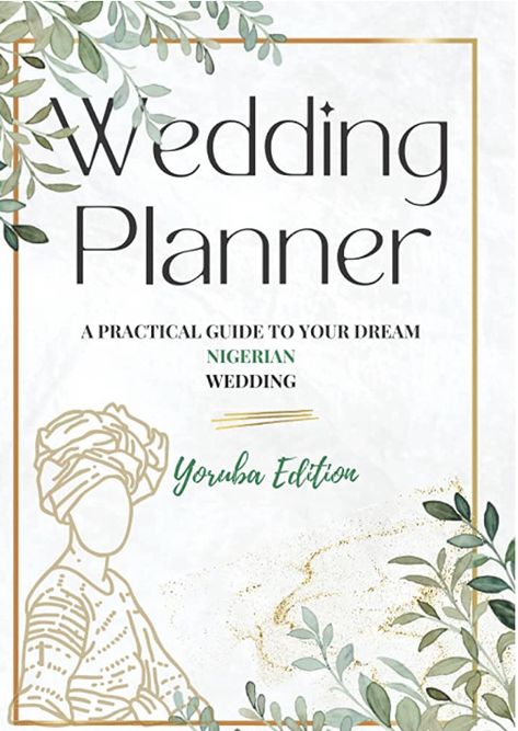 A step by step guide to your dream Yoruba, Nigeria wedding from introduction to engagement to attire worn to the ideal food, to the dowry. timelines , budgets etc included. Yoruba Wedding Engagement, Wedding Planning Book Diy, Traditional Nigerian Wedding, African Literature, Nigeria Wedding, Planner Books, Free Wedding Planner, Wedding Organizer Planner, Wedding Planning Book