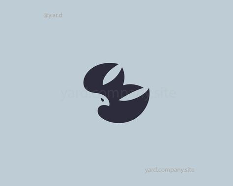 Bird logo :: Behance Modern Minimal Style, Falcon Hawk, Eagle Vector, Abstract Bird, Bird Logo, Bird Logos, Premium Logo, Logo Icons, Graphic Design Logo