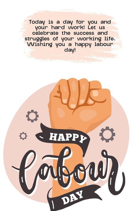 Happy Labour Day! Quotes On Labour Day, Happy Labour Day Quotes, Labour Day Card, Labour Day Quotes, Labour's Day, Labour Day Wishes, International Labour Day, Pinterest Cards, Jesus Hand