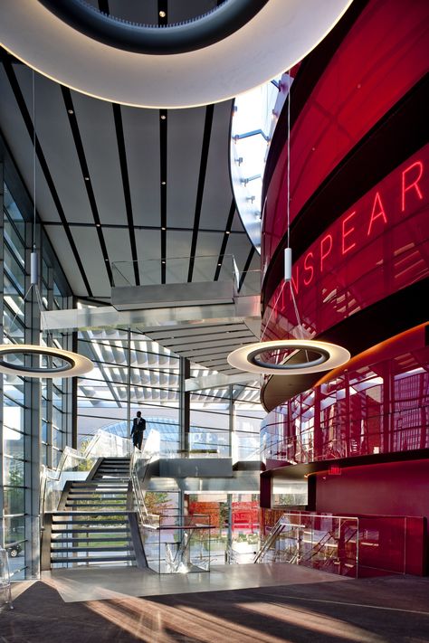 Image 4 of 41 from gallery of Winspear Opera House / Foster + Partners. Photograph by Foster + Partners Winspear Opera House, Dallas Shopping, Southwest Travel, Cafe Terrace, Foster Partners, Innovative Architecture, Norman Foster, Performing Arts Center, Arts District