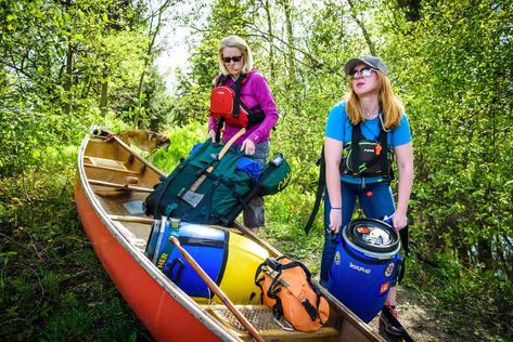 Canoe Camping Packing, Canoe Storage, Boundary Waters Canoe Area, Canoe Camping, Backyard Adventure, Down Sleeping Bag, River Trip, Kayak Camping, Canoe Trip