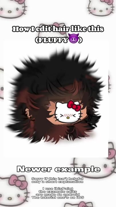 Zach💤 on TikTok Fluffy Hair Gacha Club, Gacha Life Boy Hair Ideas, Gacha Hairstyle Ideas, How To Edit Gacha Hair, Gl2 Base Code, Gacha Hair Tutorial, Gacha Hair Ideas Boys, Gacha Oc Inspiration, Gacha Life 2 Base