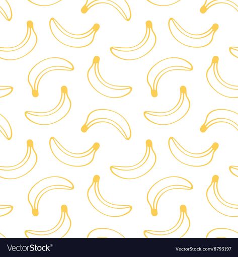 Banana Pattern, Handmade Stamps, Preschool Letters, Vector Background Pattern, Pattern Background, Kids Prints, Modern Logo, Background Patterns, Seamless Pattern