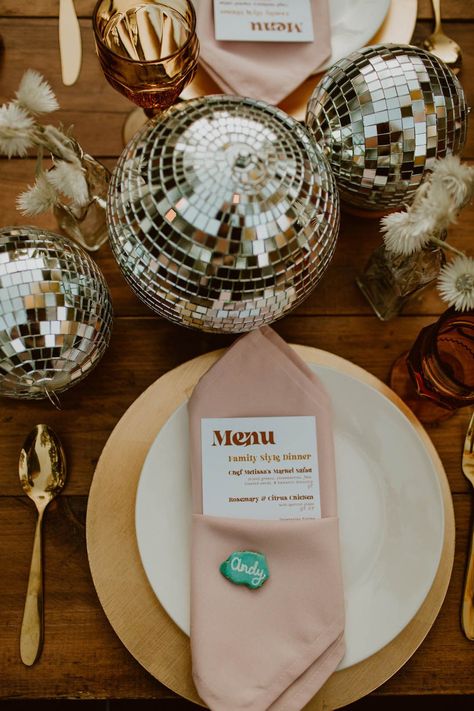 Wedding Disco Ball, Disco Ball Decorations, Wedding Disco, Silent Disco, Disco Wedding, Ball Decorations, Rock My Wedding, Disco Balls, Retro Wedding