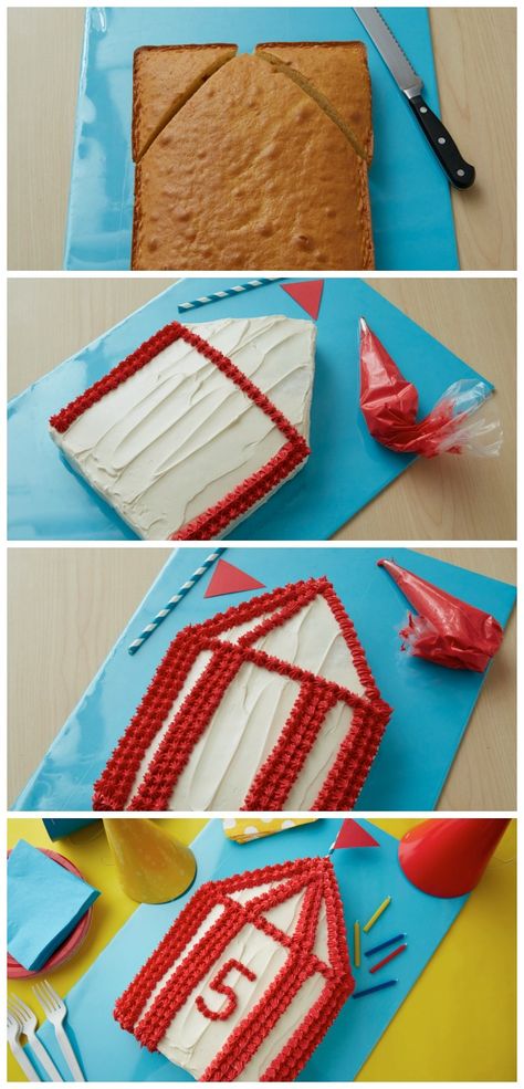 Diy Circus Cake, Diy Carnival Cake, Simple Circus Birthday Cake, Circus Tent Cake, Carnival Birthday Cake Ideas, Circus Desserts, Circus Birthday Party Cake, Circus Cake Ideas, Circus Theme Cupcakes