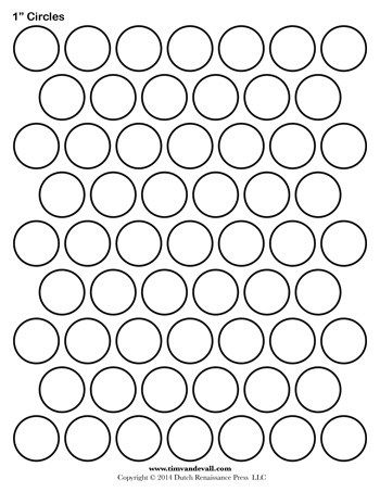 Royal Icing Templates, Macaron Template, Printable Circles, Royal Icing Transfers, Cake Templates, Shape Templates, Circle Template, Circle Labels, Bottle Cap Crafts