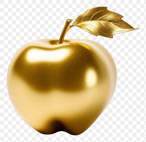 Png Fruit, Apple Template, Apple Png, Fruit Png, Fruit Clipart, 3d Elements, Style Sheet, Golden Apple, Gold Apple