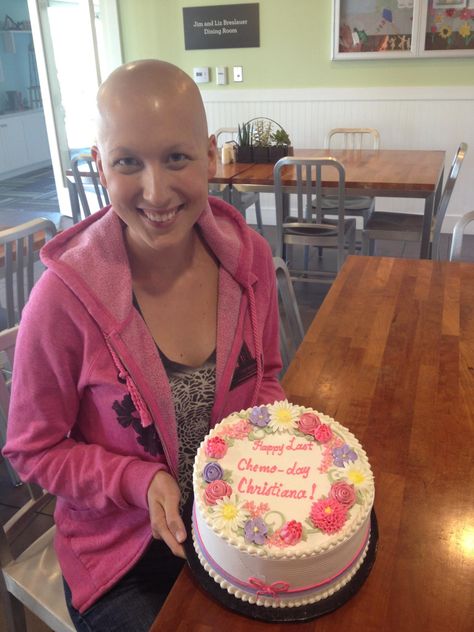 No More Chemo Cake, End Of Chemo Party Ideas, Chemo Party, Last Day Of Chemo, End Of, Ronald Mcdonald House, Go Pink, Delicious Cake, Childrens Hospital