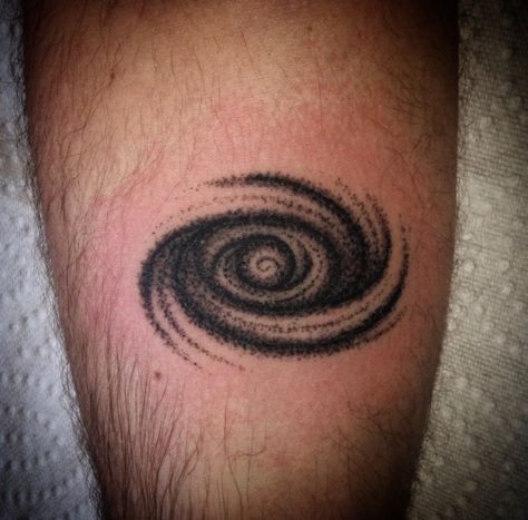 B.Hurricane Tornado Tattoo, Spiral Tattoo, Circular Tattoo, Spiral Tattoos, Stick Poke Tattoo, Planet Tattoos, Stick N Poke, Galaxy Tattoo, Wrist Tattoos For Guys