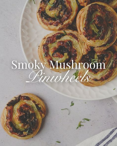 Looking for a show-stopping appetizer that's actually easy to make? Look no further than my Smoky Mushroom Pinwheels! These delicious bites are filled with a savory mushroom filling and are the perfect party starter. 🍄‍🟫 

Get the recipe now on my blog (link in bio or the url below)!

 #abiteofgood #abiteofgoodlife #recipe #recipes #spiceupyourlife #cooktheseasons #eattheseasons #appetizer #fallflavors #makeahead #partyfood Mushroom Starter Recipes, Mushroom Pinwheels, Mushroom Starters, Mushroom Tartlets, Mushroom Filling, Tartlets Recipe, Savory Bites, Easy To Make Appetizers, Party Starters