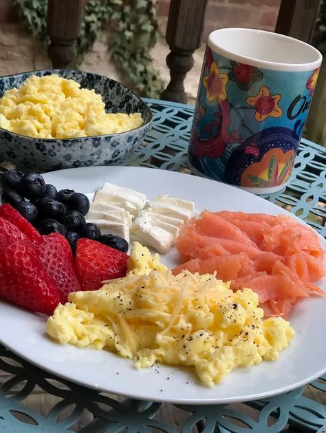 Fluffy Microwave Scrambled Eggs Recipe | Allrecipes Eggs In Microwave, Eggs Microwave, Microwave Scrambled Eggs, Fluffy Recipe, Fried Egg Recipes, Energy Bite, Eggs Scrambled, Fluffy Scrambled Eggs, Microwave Eggs