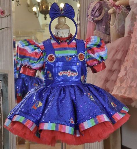 Halloween Pageant Wear, Halloween Ooc Pageant Wear, Girls Tea Party Birthday, Pageant Ooc, Baby Pageant Dresses, Baby Pageant, Fashion Through The Decades, Pageant Outfits, Dance Competition Dress