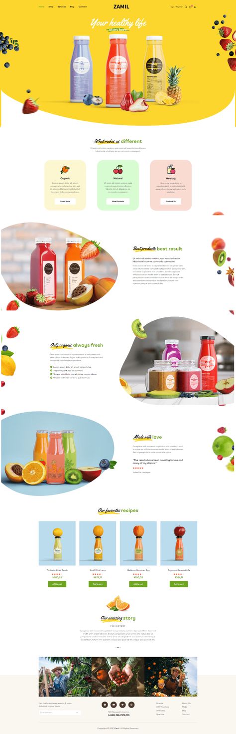 Socks Website Design, Product Page Layout, Website Product Page, Bio Pool, Product Landing Page, Food Web Design, Landing Page Inspiration, Best Website Design, Ecommerce Web Design