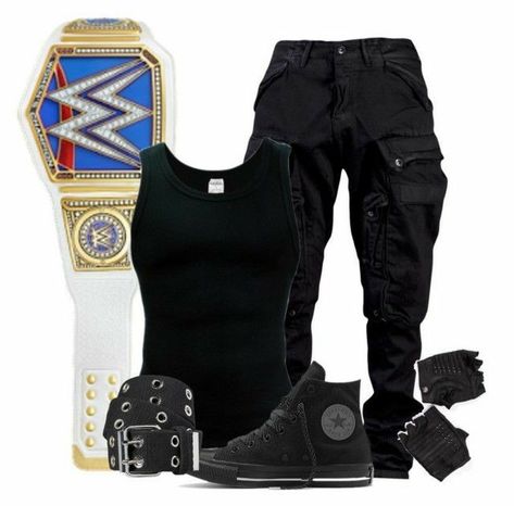 Wrestling Clothes, Wrestling Outfits, 2000s Clothes, The Shield, Wwe Wrestlers, Inspired Outfits, Polyvore Outfits, Wwe, Kpop Girls