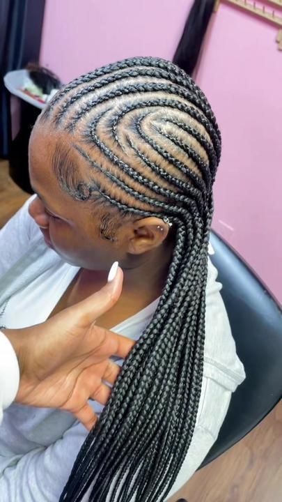 Alisha Keys Braids Hairstyles, Alisha Keys Braids, Queens Hairstyles, Straight Back Hairstyles, Alexis Davis, Black Hair Stylist, Alicia Keys Braids, Braid Trends, Vacation Hairstyles