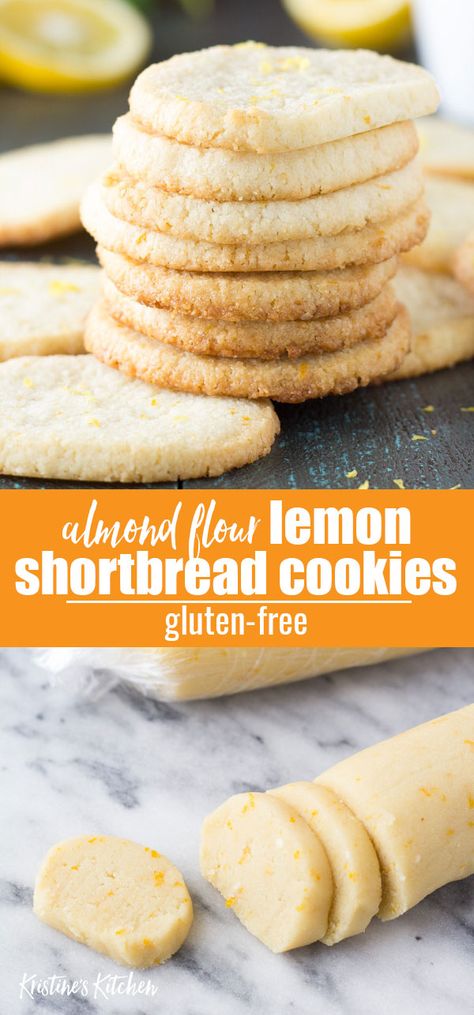 Almond Flour Recipes Desserts, Almond Flour Shortbread Cookies, Almond Flour Shortbread, Almond Flour Recipes Cookies, Cookies Sans Gluten, Galletas Keto, Simple Cookie, Lemon Shortbread, Lemon Shortbread Cookies