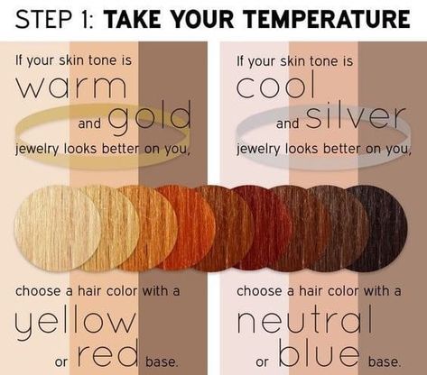 Tonality is key when it comes to picking the perfect color. Skin Tone Color Chart, Cool Tone Hair Colors, Hair Color For Warm Skin Tones, Skin Tone Chart, Warm Brown Hair Color, Unnatural Hair Color, Warm Hair Color, Warm Brown Hair, Skin Tone Hair Color