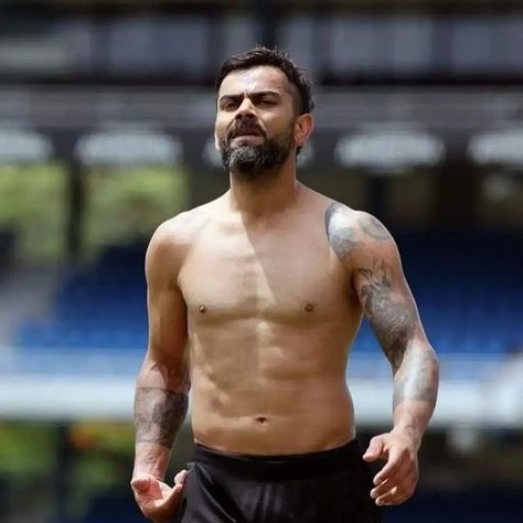 Virat Kohli Body, Ms Dhoni Movie, David Beckham Style Outfits, Virat Kohli Portrait Photography, David Beckham Style, Famous Indian Actors, King Kohli, Gym Workout Planner, Virat Kohli Instagram