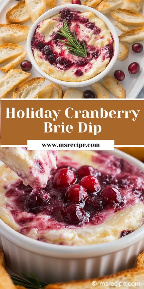 Get ready for compliments with this Cranberry Brie Dip! Its marbled texture, gooey cheese, and cranberry swirl make it a holiday appetizer that's both pretty and tasty. Brie Cheese Recipes Red Pepper Jelly, Roasted Brie Cheese, Whipped Brie With Cranberry, Brie Cranberry Dip, Cranberry Cheese Appetizers, Brie Dip Appetizer, Brie Cheese Recipes Cranberries, Brie Cheese Toppings, Gluten Free Brie Appetizer