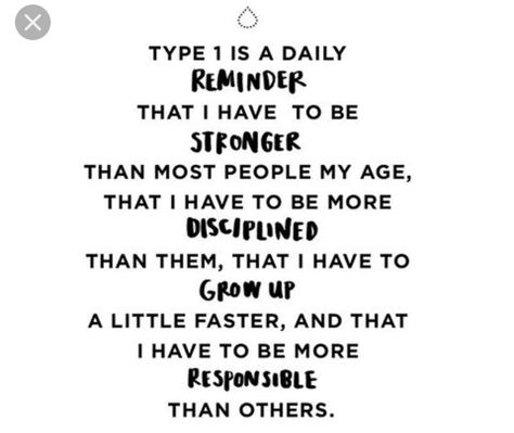 Diaversary Quotes, T1d Awareness, Type One, Best Friend Quotes, Quotable Quotes, Chronic Illness, Friends Quotes, Memes Quotes, Type 1