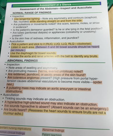 Abdominal assessment Abdominal Regions, Assessment Nursing, Neurology Nursing, Nursing Knowledge, Medical Assisting, Books Notes, Nursing Assessment, Nursing Study Guide, Health Assessment