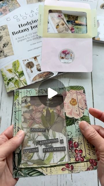 Tiffany Sharpe on Instagram: "This cute envelope was created in about 10 minutes, which is just about the only time I have for creativity these days. 

I was able to print out the template for free from the @collage.soup website and use one of their gorgeous book pages from the Hodgins Botany Journal. I added a piece of @grafixartsplastics Dura-lar wet Media Film for the window. 

I had these pressed flowers from years ago, and they were a perfect fit inside the envelope. 

I just wanted to share this quick and fun project in case anyone else is looking for something easy to create this weekend. 

#junkjournalenvelopes" Pressed Flower Journal, Botany Journal, Cute Envelopes, Print Out, 10 Minute, The Window, Book Pages, Botany, Pressed Flowers