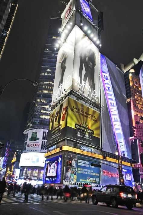 Corner of Times Square. Showing advertisement billboards in Manhattan, New York , #sponsored, #Showing, #advertisement, #billboards, #Corner, #Times #ad Billboards New York, New York Advertising, Time Square New York Billboards, New York City Billboards, Nyc Billboard, City Advertising, Times Square Billboards, Knightsbridge London, Square Drawing