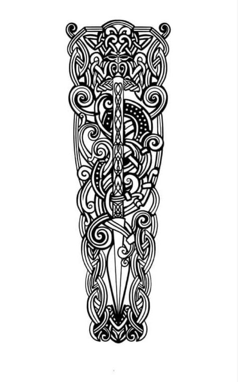 Norse Tattoo Filler, Men’s Celtic Tattoos, Celtic Arm Sleeve Tattoos, Scottish Viking Tattoo, Pagan Tattoo Sleeve, Celtic Leg Tattoo, Scottish Warrior Tattoo, Celtic Sleeve Tattoo Men, Celt Tattoo