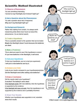 The Scientific Method, Scientific Method, Answer Keys, Step By Step, Science