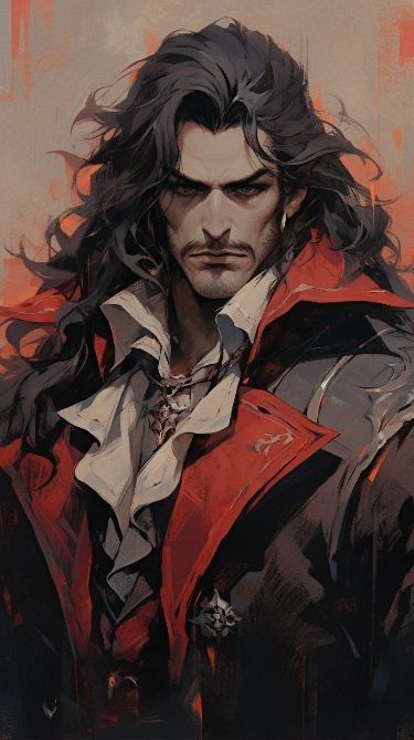 Vampire Portrait, Male Vampire, Castlevania Wallpaper, Vampire Masquerade, Dragon Tales, Emo Art, 100k Followers, Vampire Art, Creatures Of The Night