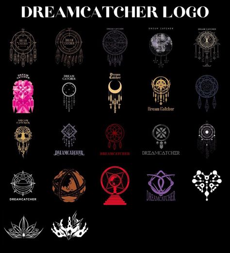 Dreamcatcher Logo, Dreamcatcher Kpop, Dreamcatcher Wallpaper, Woman Singing, Disney Phone Wallpaper, Rock Songs, Dreamcatcher Tattoo, Dream Catcher, Tattoos